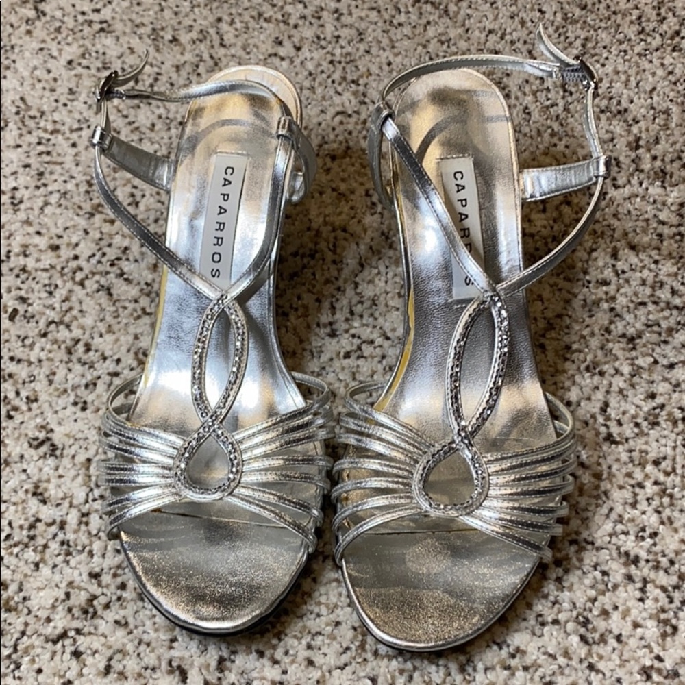 Caparros Silver Heel